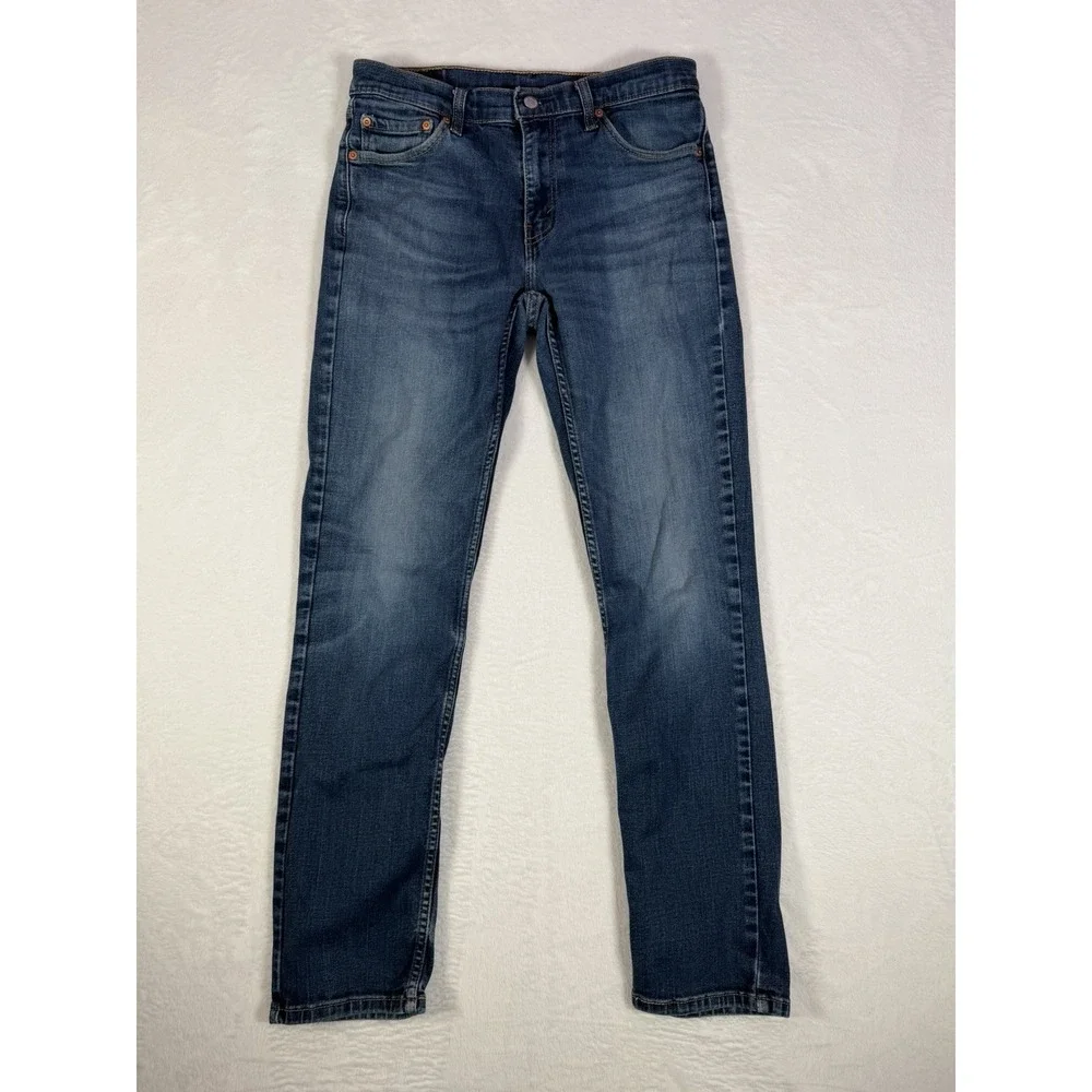 Levi's 511‎ Slim Fit Jeans W32 L32 Medium Wash Stretch Denim Men's